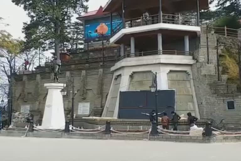 musical fountain ridge shimla