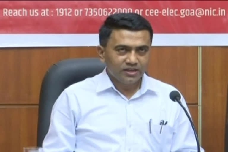 Goa Chief Minister Pramod Sawant