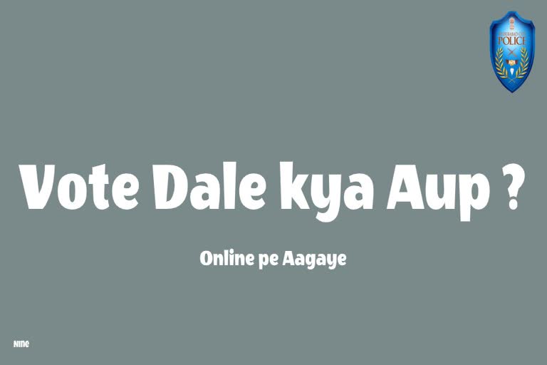 vote dale kya aup? Unique initiative of Hyderabad police