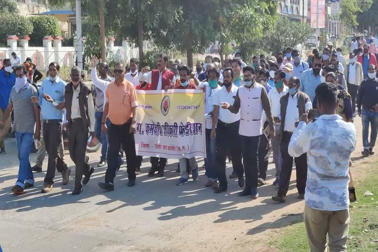 protest in kanker