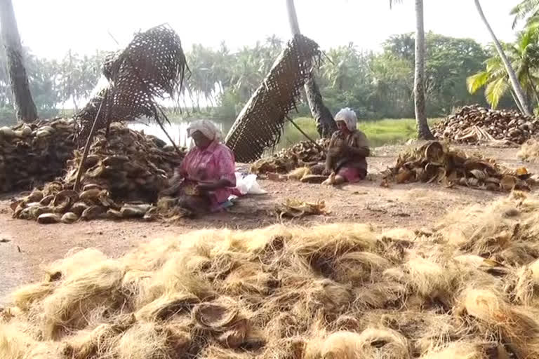 panathura coir workers issue coir workers issue പനത്തുറ കയര്‍ തൊഴിലാളികള്‍ തൊഴില്‍ പ്രശ്‌നം തിരുവനന്തപുരം വാര്‍ത്തകള്‍