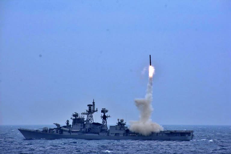 BrahMos supersonic cruise missile