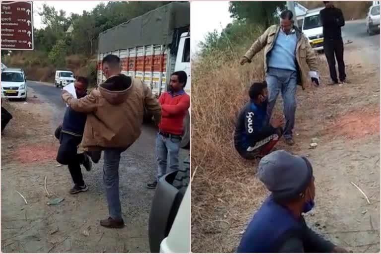 Srinagar Liquor Loaded Truck