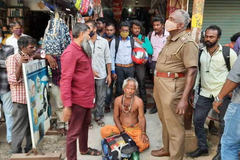 beggar beaten to death  kanyakumari vadacherry  tamiladu crime  ഭിക്ഷക്കാർ തമ്മിലുള വാക്കേറ്റം  അവസാനം കൊലപാതകം  കന്യാകുമാരി വടച്ചേരി