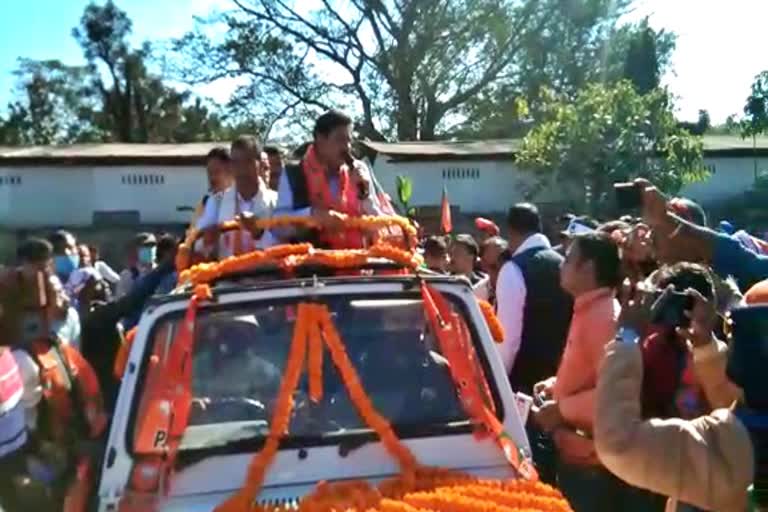 state bjp president ranjit kumar das in udalguri