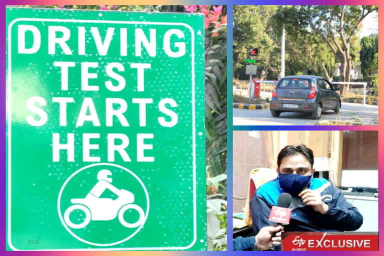 delhi first automated test center loni road transport authority working smoothly in corona period