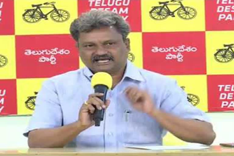 tdp leader pilli manikyalarao fires on cm jagan, ministers