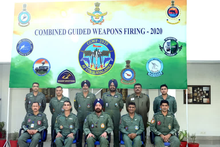 Combined Guided Weapons Firing