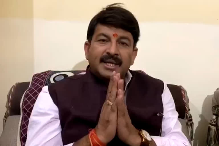 statement of manoj tiwari on UP film city