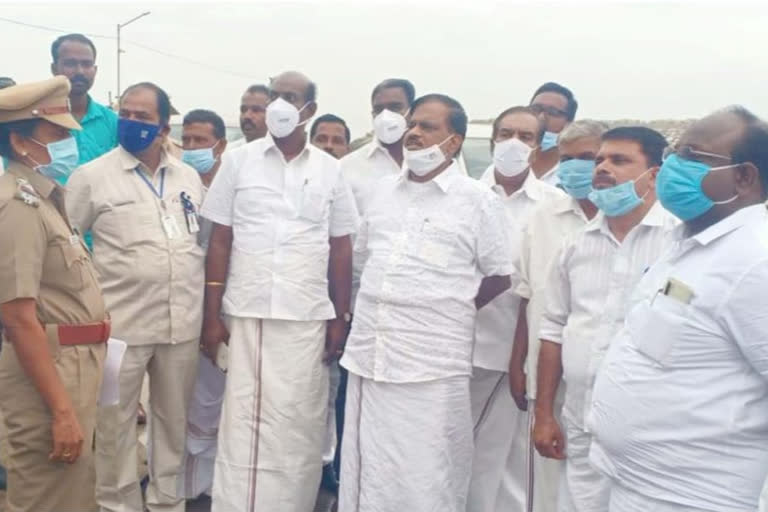 minister udhayakumar travelling to kanyakumari