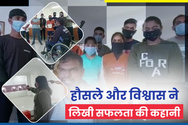 nagaur hindi news, rajasthan hindi latest news, नागौर की लेटेस्ट न्यूज, दिव्यांगों की खबर, दिव्यांगों के बारे में जानकारी, विश्व दिव्यांग दिवस 2020, राजस्थान में दिव्यांग, Divyang in Rajasthan, निशानेबाज दिव्यांग शिवराज सांखला, Divyang Shivraj Series, shooting academy in nagaur