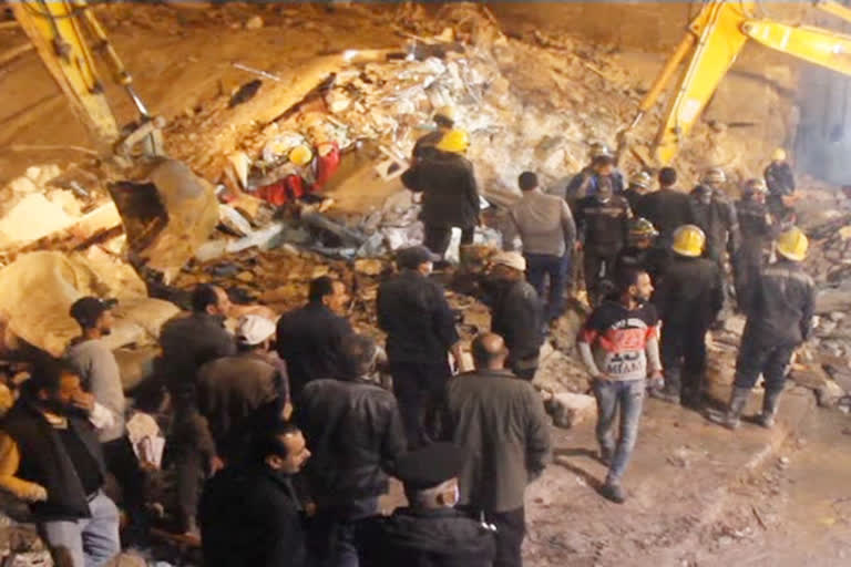 കെയ്‌റോ  ഈജിപ്ത്  Building collapses in Egypt  Egypt  dead  Egypt Building collapses