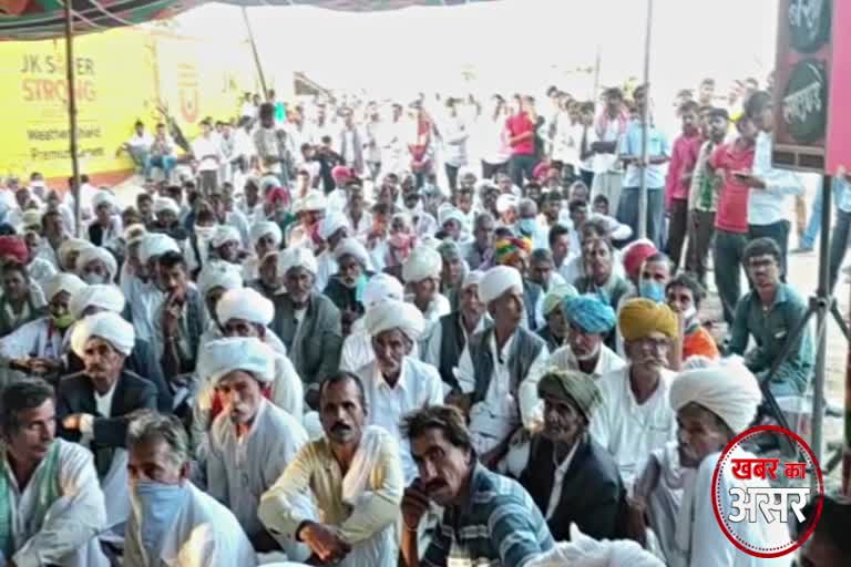 Jalore farmers,  impact of news of ETV bharat