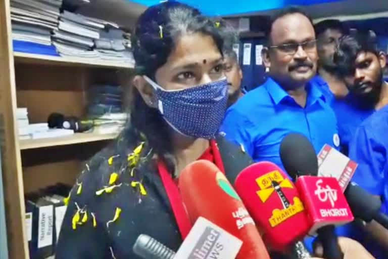 DMK MP Kanimozhi