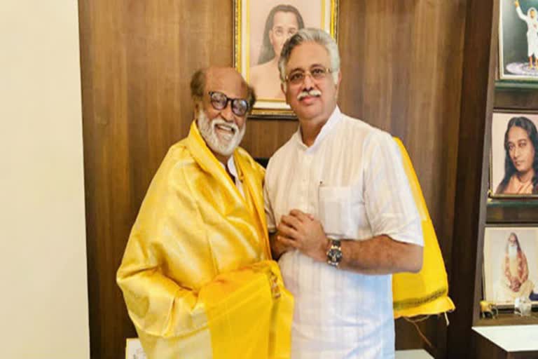 Coordinator of Rajini party Arjun moorthy and his background