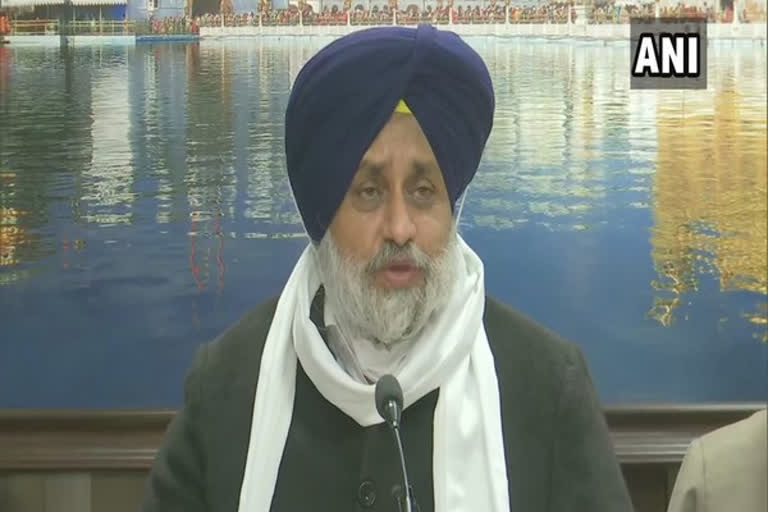 Farmers don't need certificate from BJP: Sukhbir Singh Badal  സുഖ്‌ബീർ  Farmers