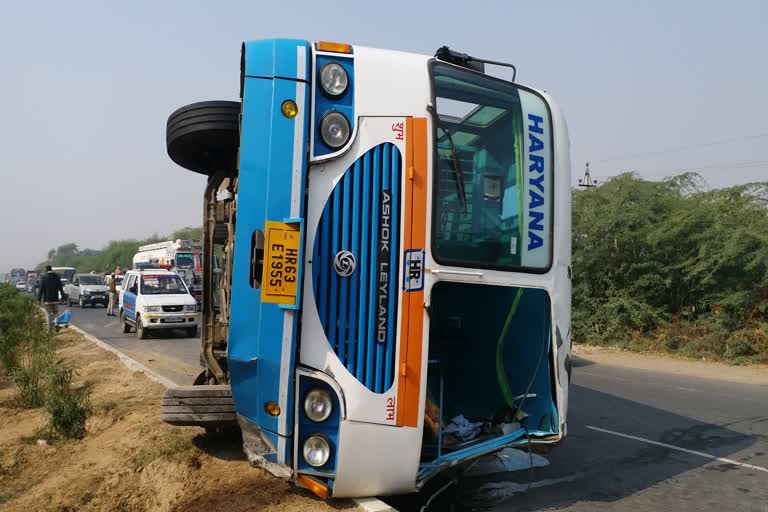 bus accident hisar