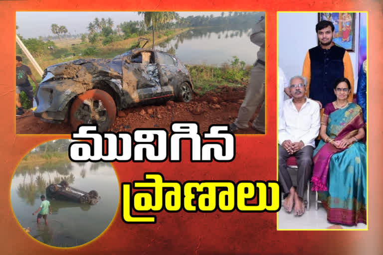 car accident in east Godavari district