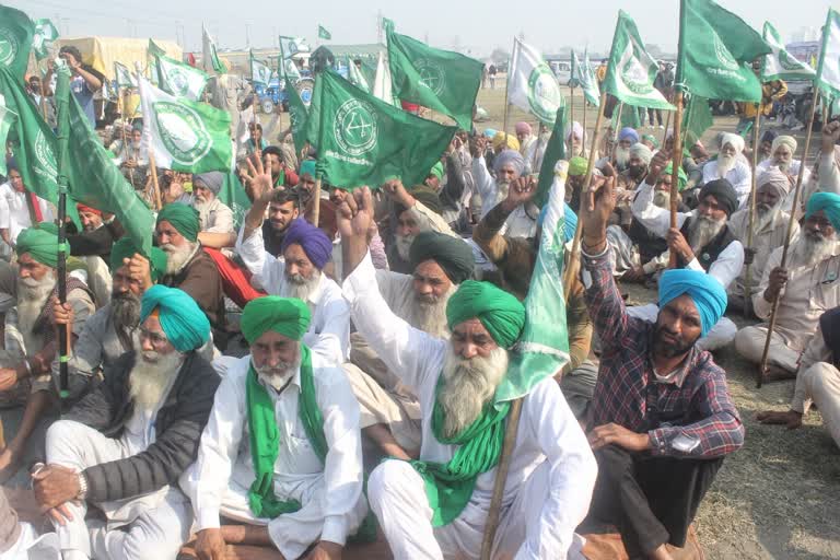 farmers protest