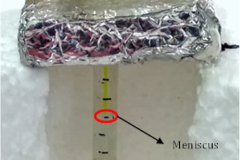 evaporation measuring device