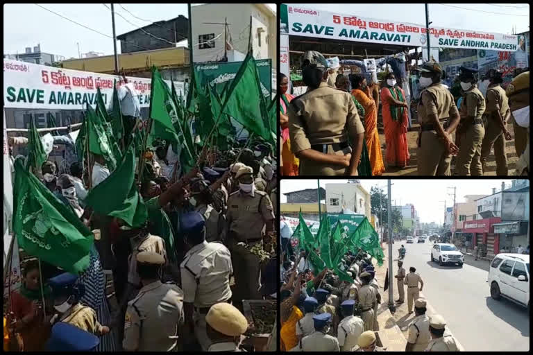 amaravathi-farmers-protest-at-mandhadam