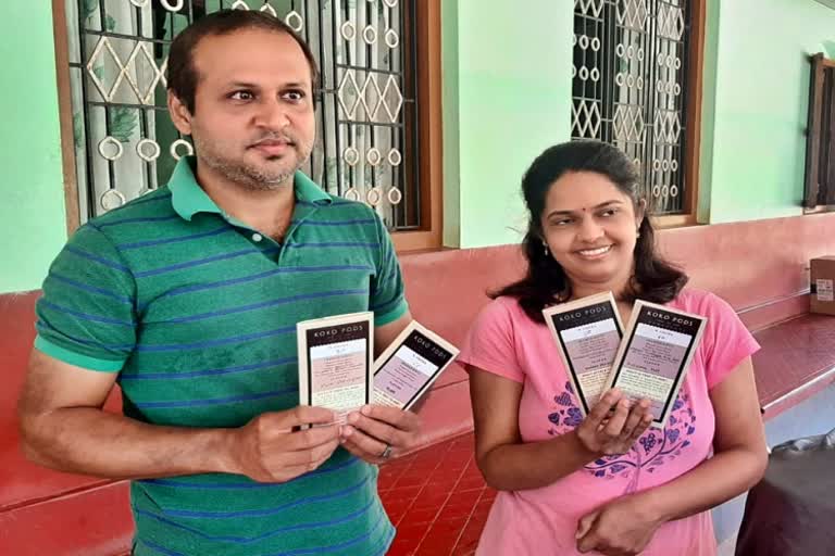 Puttur software couple made  Homemade Chocolate