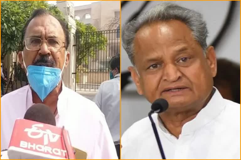 Devnani targeted CM Gehlot,  Corona figures in Rajasthan