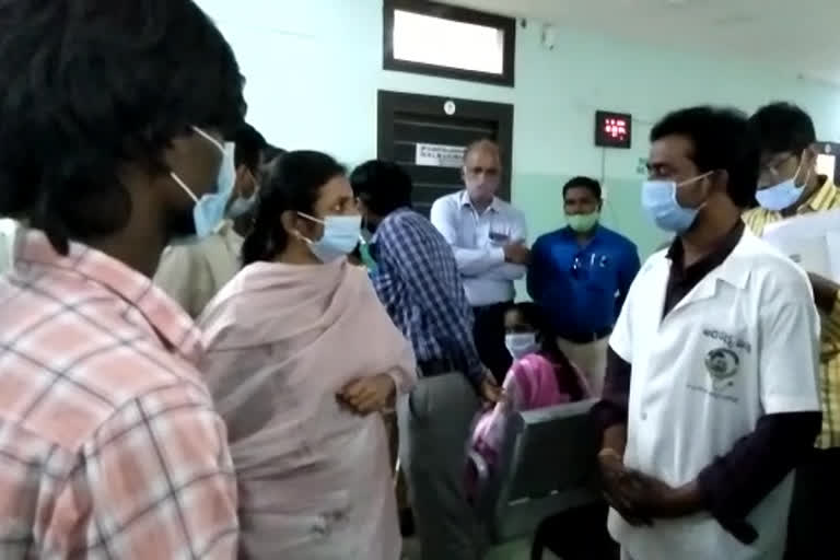 joint collector siri inspects private hospitals in ananthapur district