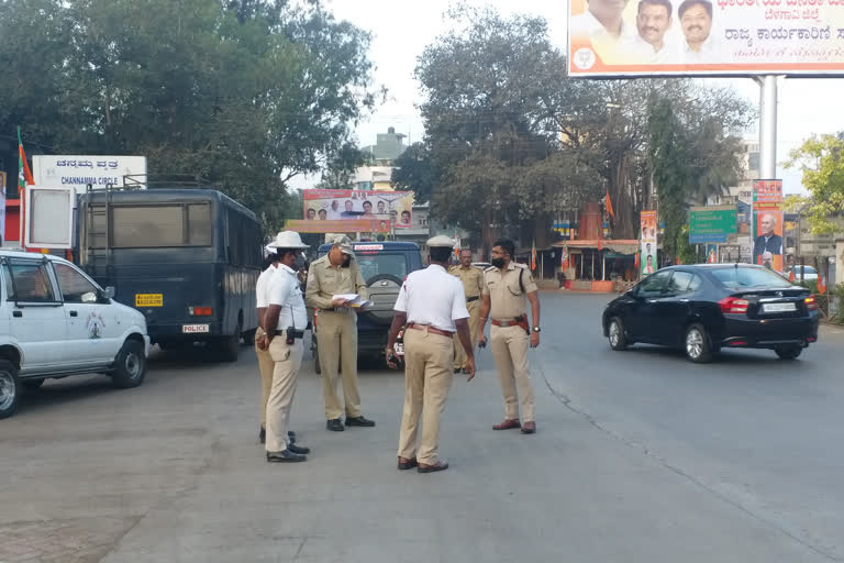 Boring response to Karnataka Bandh in Belagavi