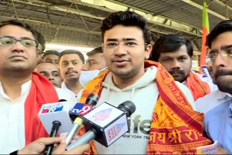 MP Tejaswi Surya statement on the Karnataka bandh