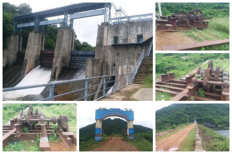 Corrosive iron machines at Konam Reservoir