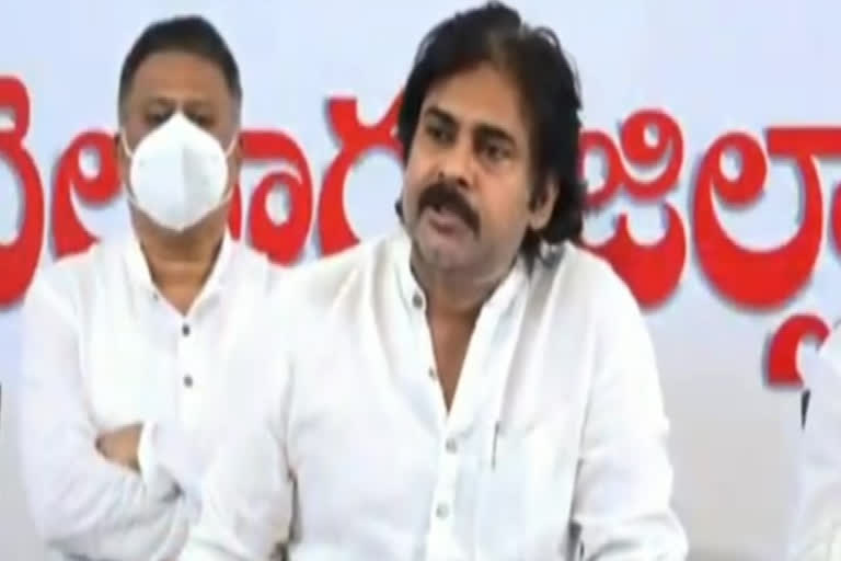 janasena chief pawan kalyan meeting in nellore