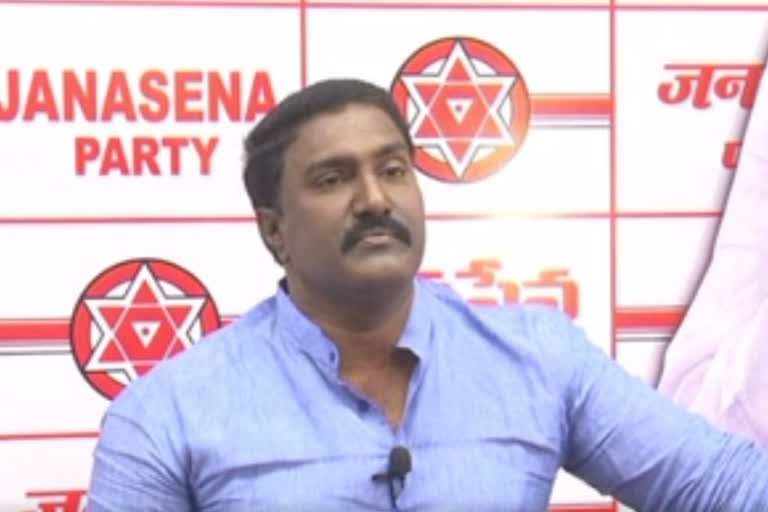 janasena party leader pothina mahesh