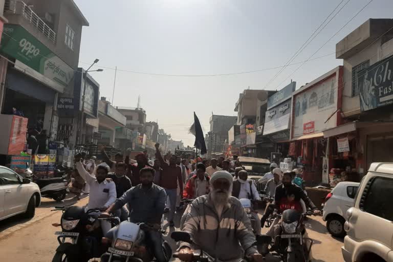 sirsa CSK tractor rally support farmers protest