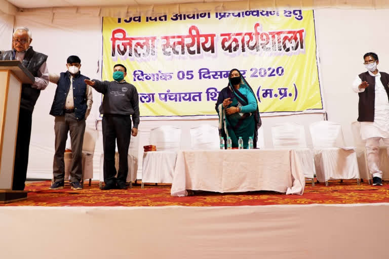 Swachhata Seva honors program organized in Shivpuri