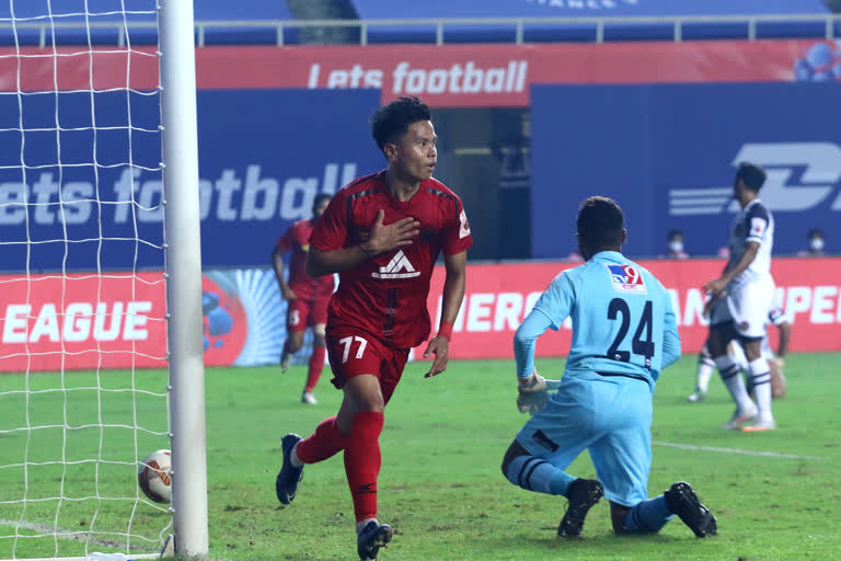 ನಾರ್ತ್​ಈಸ್ಟ್​ ಯುನೈಟೆಡ್​ಗೆ 2-0 ಜಯ