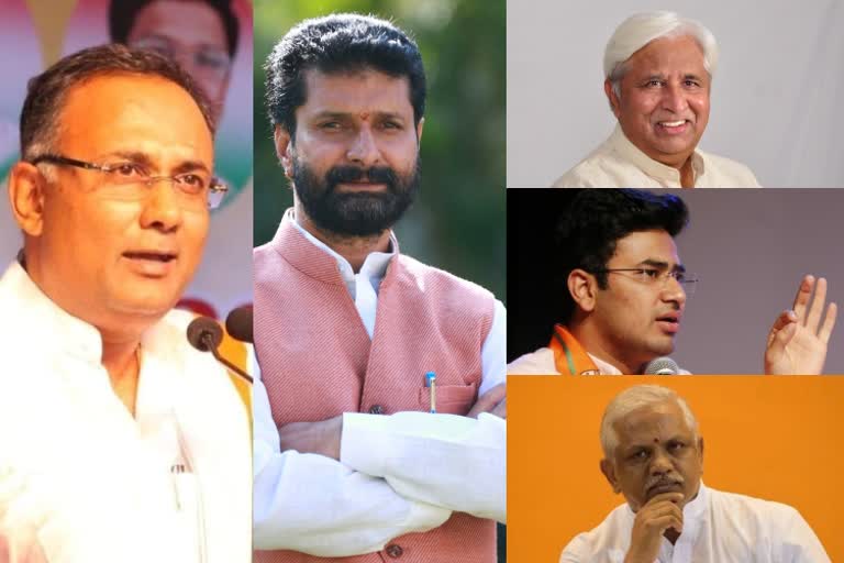 Six political leaders of the state shone in national politics