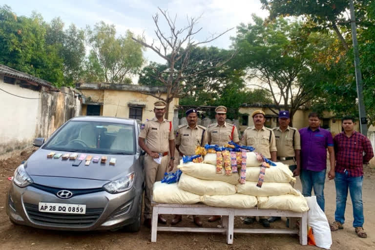 banned tobacco and related products seized by vardhannapet police