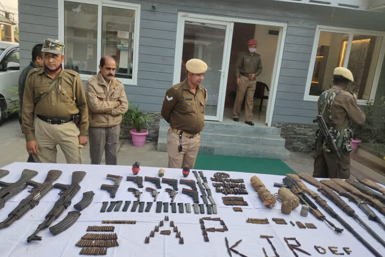 Day ahead of CM's visit, arms and ammunition recovered from Kokrajhar