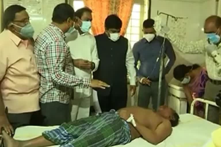 people fainted in eluru