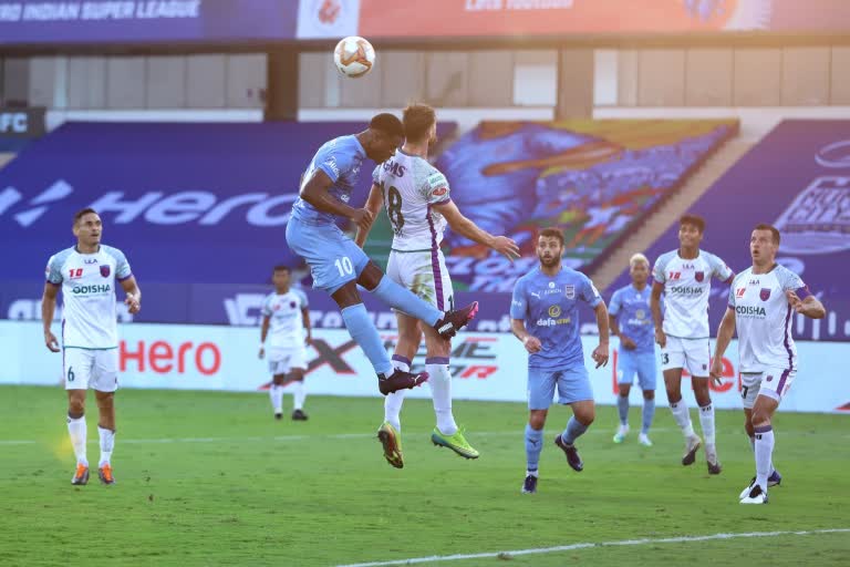 ISL:  MCFC vs OFC; Ogbeche, Borges set up 2-0 win for Mumbai against Odisha