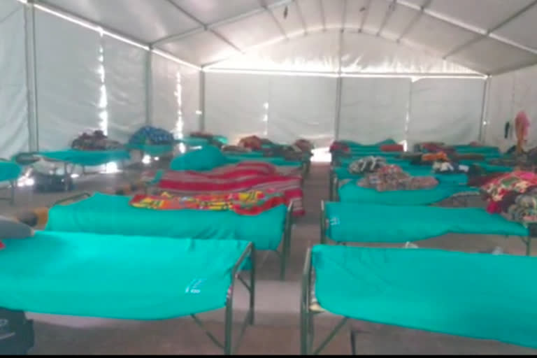 Delhi government built a 40 bed night shelter
