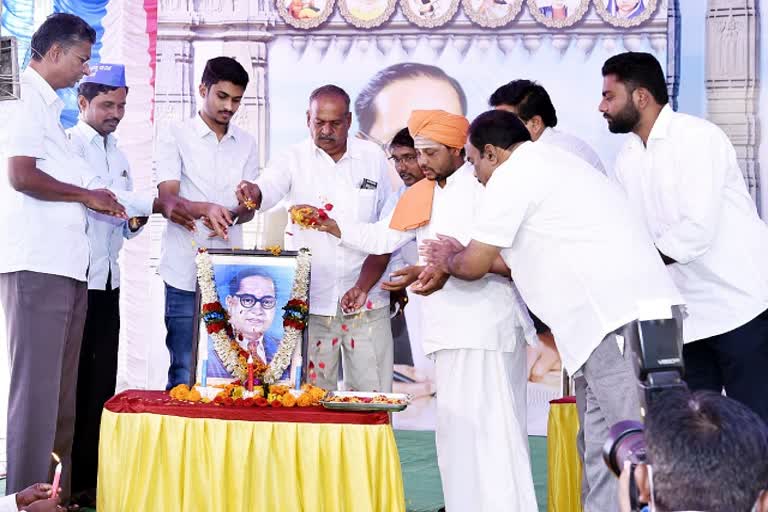 Ambedkar Commemoration day at Gokak