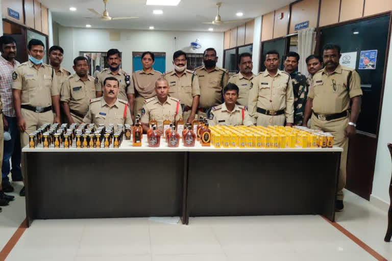 illegal liquor seized