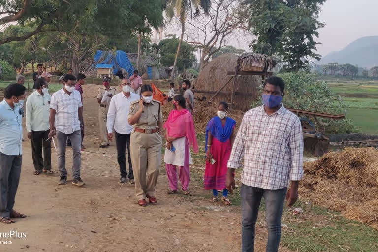 Strict measures in case of illegal stockpiling of sand at vizianagaram district