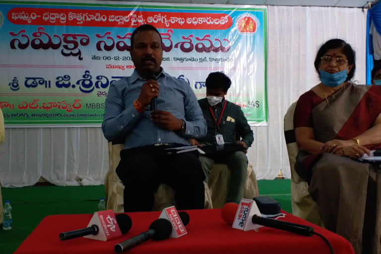 review on covid in khammam district