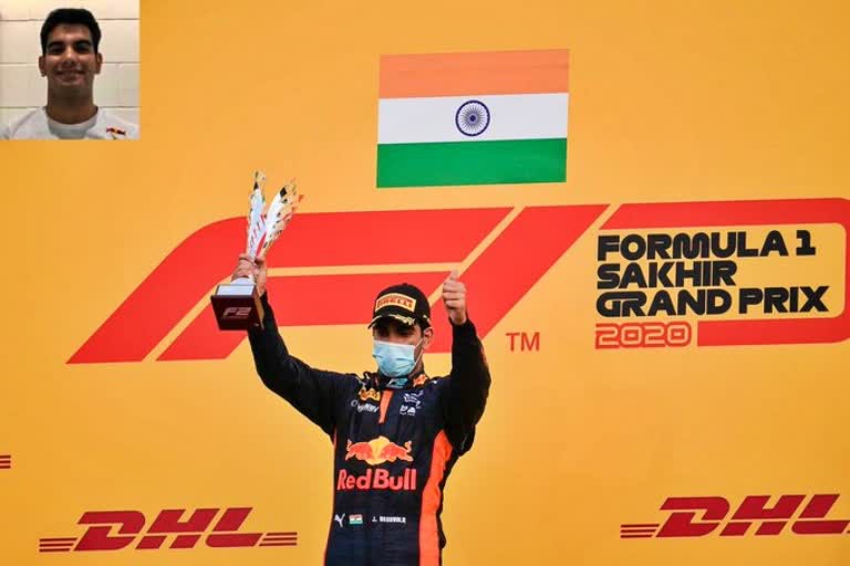 indian racer jehan daruvala won its first F2 race