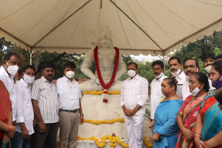 MLA Karunakar Reddy inaugurated the Rs 1.25 crore crematorium in Tirupati