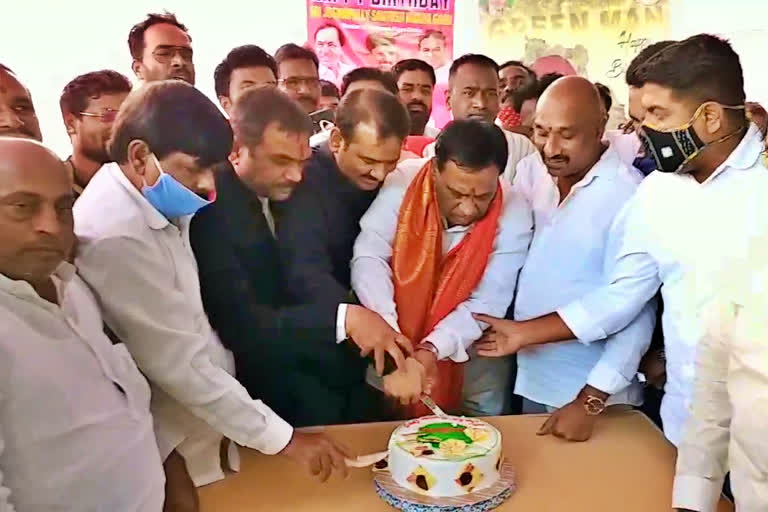 mp santhosh birthday celebrations