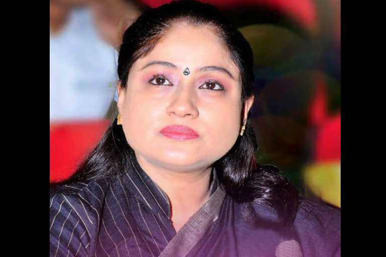 Vijayashanti again joined bjp in presence of arun singh